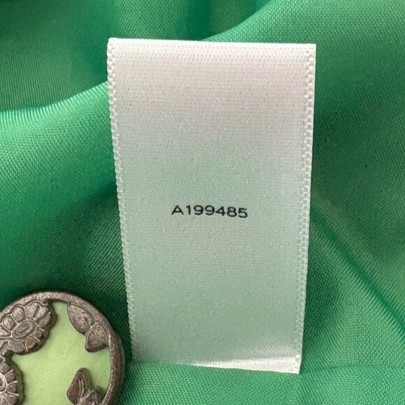 Susan Graver Jacket Size XL Green Shimmer Career Work Party Dressy - Picture 9 of 14